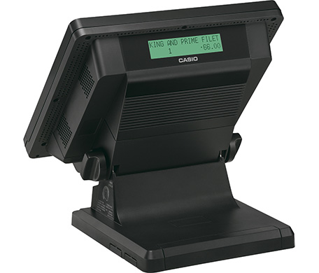 Kasse QT-6600 Rückseite mit Kundendisplay