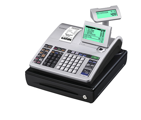 SE-S400 für kleine Geschäfte und Boutiquen Registrierkasse SE-S400 mit kleiner Geldlade (GoBD/GDPdU-konform)